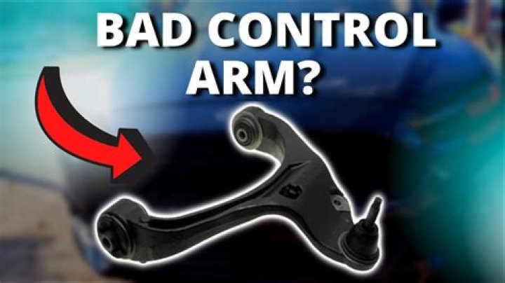 How do I know if my lower control arm is bad?