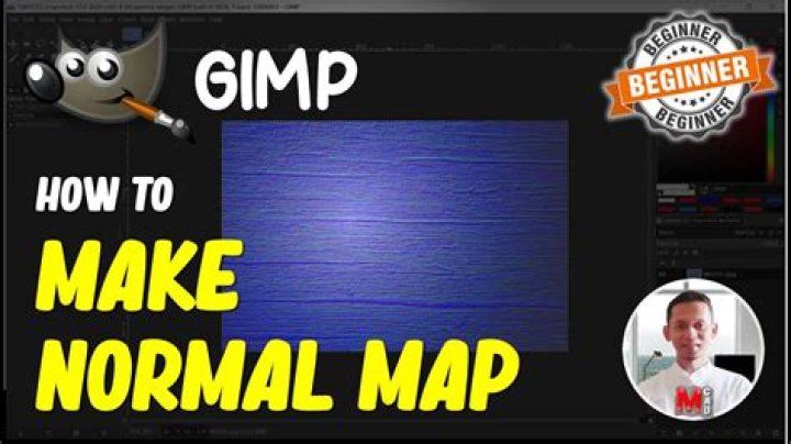 How do I make a normal map in gimp?
