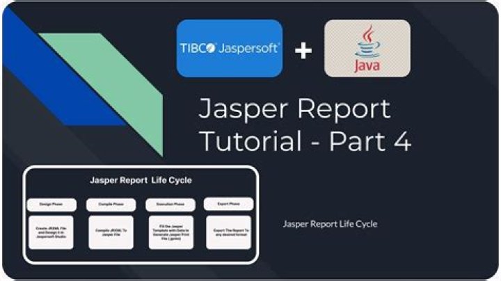 How do I make a simple Jasper report?