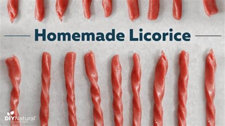 How do I make licorice at home?