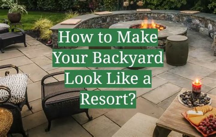 How do I make my backyard look like a desert?