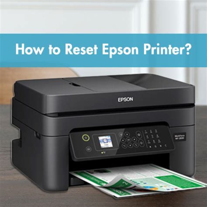 How do I reset my Epson printer firmware?