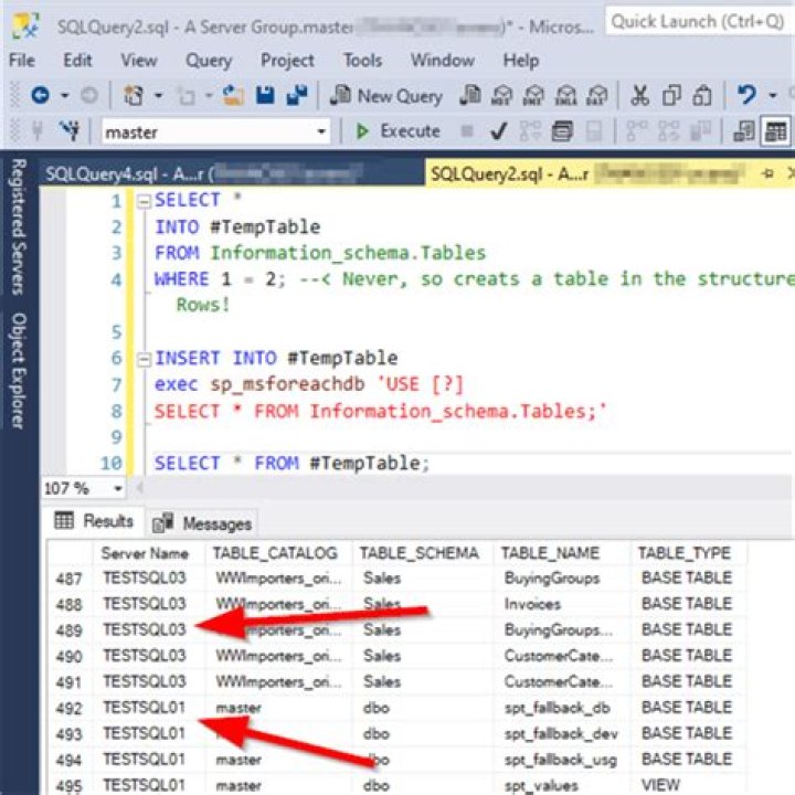 How do I run a SQL script on multiple servers?