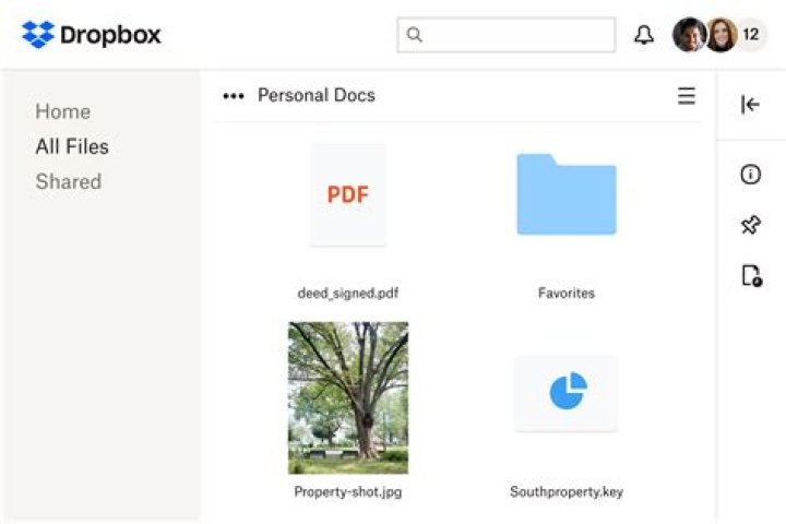 How do I search a PDF in Dropbox?