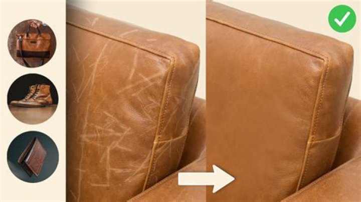 How do I stop my leather sofa from sticking