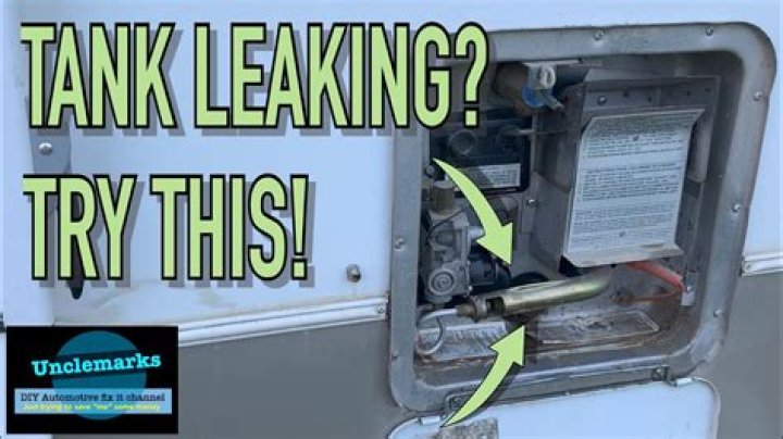 How do I stop my tank from leaking?