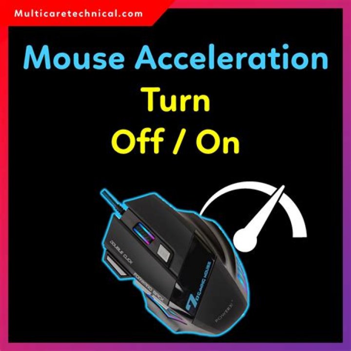 How do I turn off mouse acceleration SteelSeries?