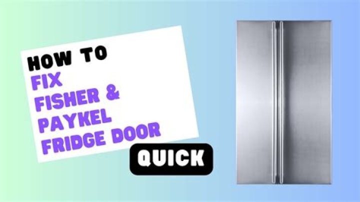 How do I turn off my Fisher and Paykel refrigerator