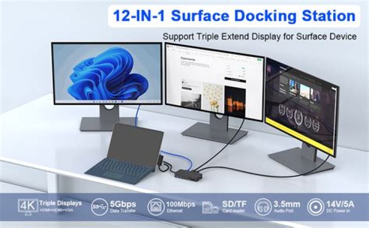 How do I use the surface dock?