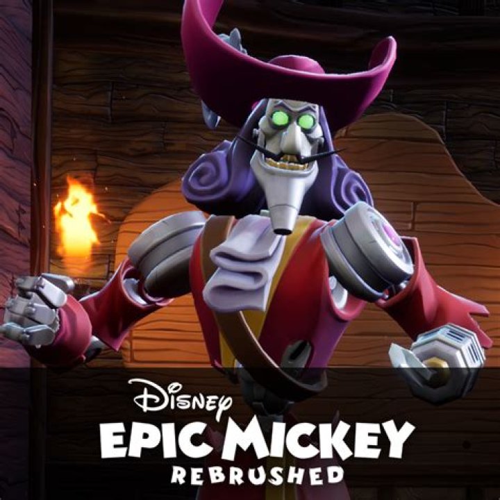 How do you beat Captain Hook Epic Mickey?