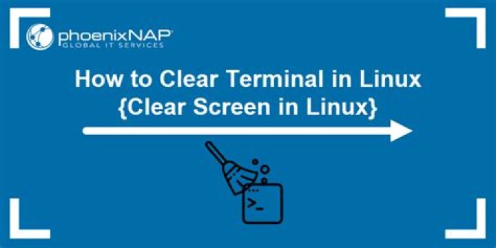 How do you clear the screen in Linux?