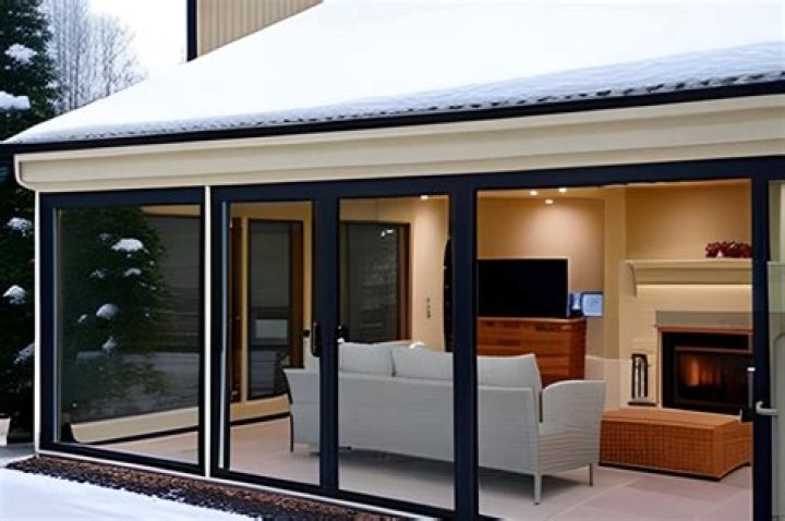 How do you enclose an outdoor patio for the winter?