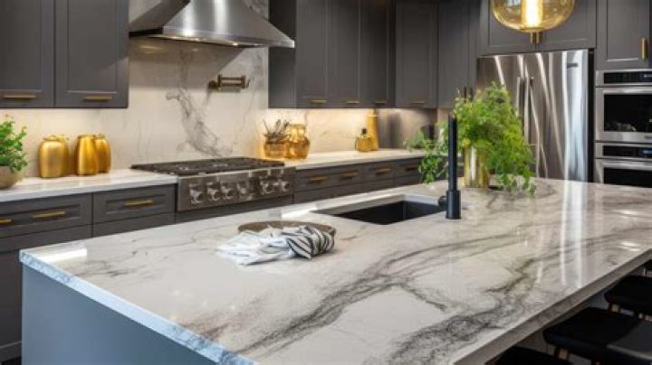 How do you fix a burnt quartz countertop?