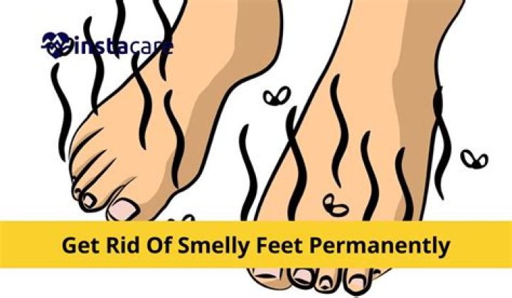 How do you get rid of smelly toenails?