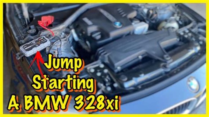 How do you jumpstart a 2006 BMW 330i?