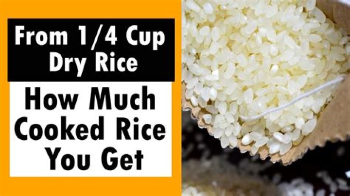 How do you make 4 cups of rice?