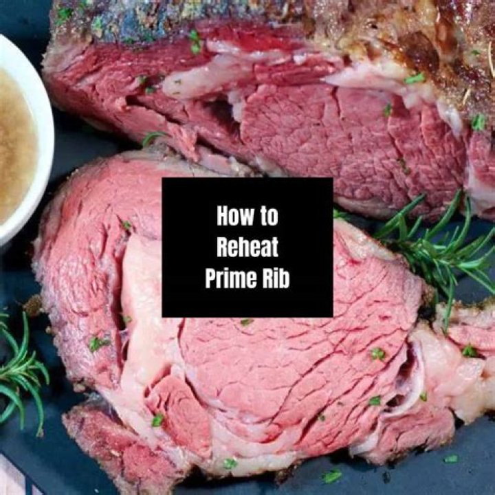 How do you reheat a 4 pound prime rib?