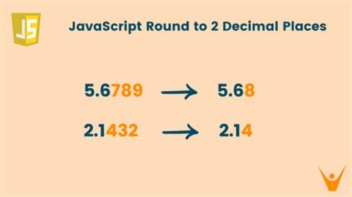 How do you round to the nearest decimal in JavaScript?