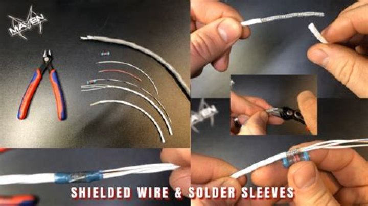 How do you shield wires?