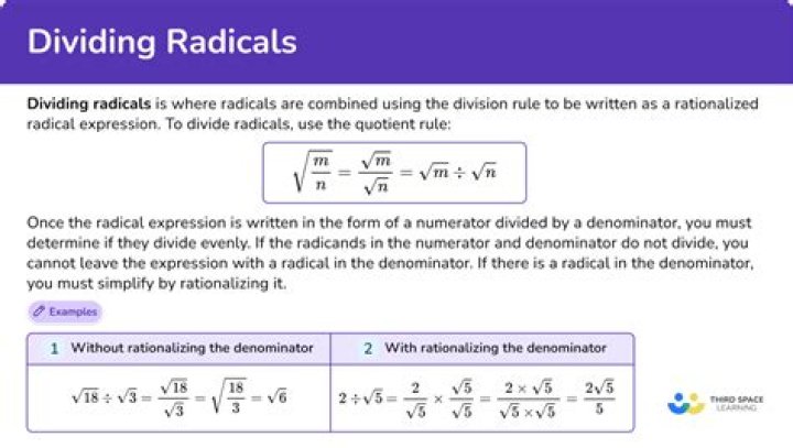 How do you solve radicals with two radicals