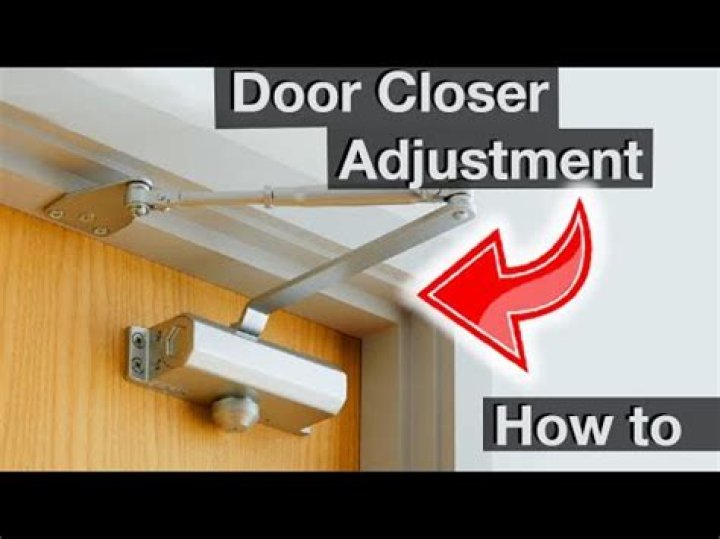 How do you tighten a Perko door closer?