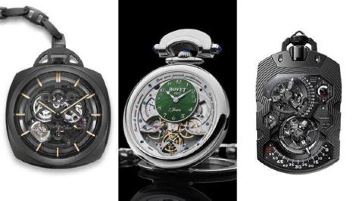 How do you wear a modern pocket watch?