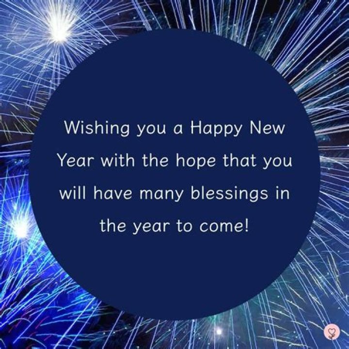 How do you wish someone a happy new year greeting?