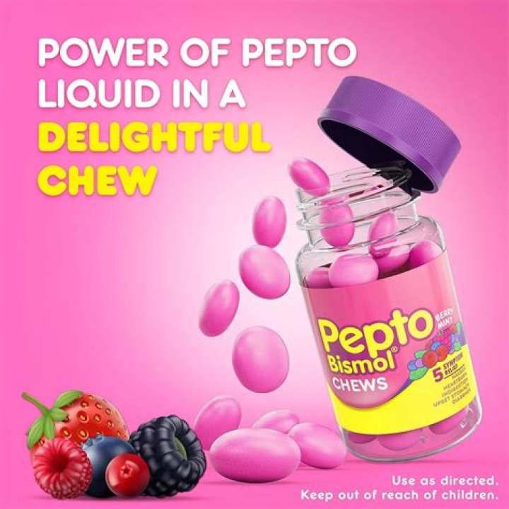 How does Pepto-Bismol get rid of black tongue?