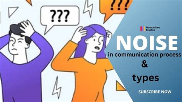 How does psychological noise affect communication?