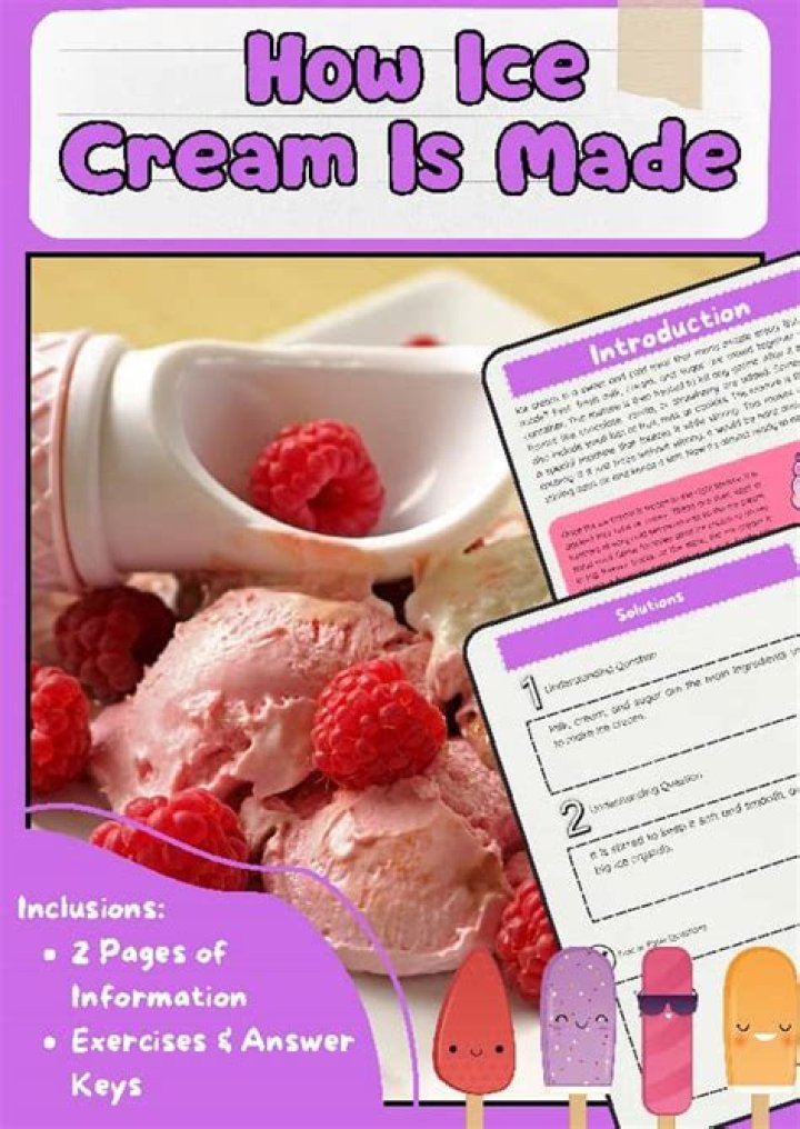 How ice cream is made step by step?