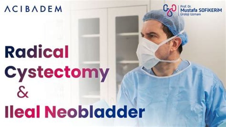 How is a radical cystectomy performed?