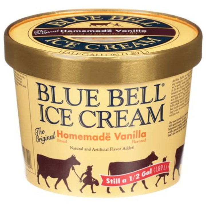 How is ice cream transported to the stores Blue Bell ice cream?