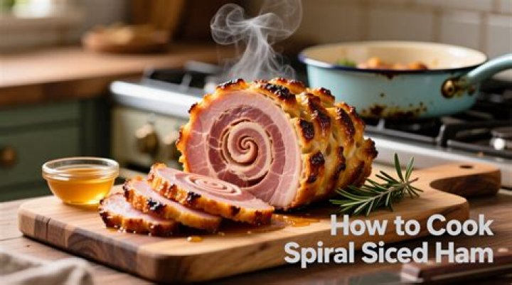 How long can you keep a cooked spiral ham in the refrigerator?