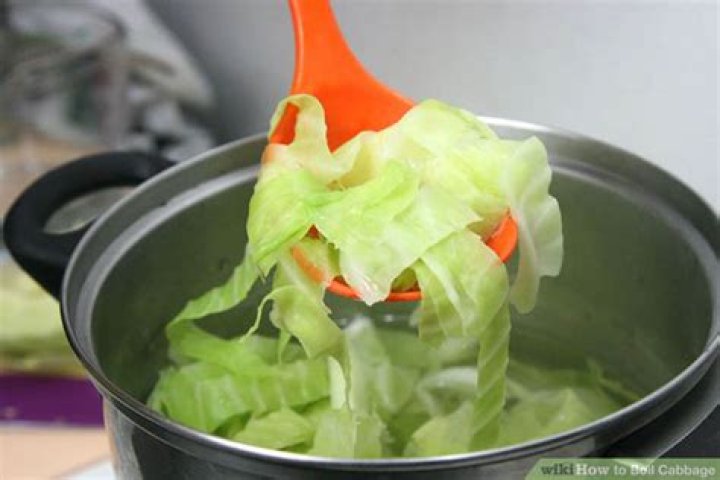 How long do you boil cabbage to get the leaves off?