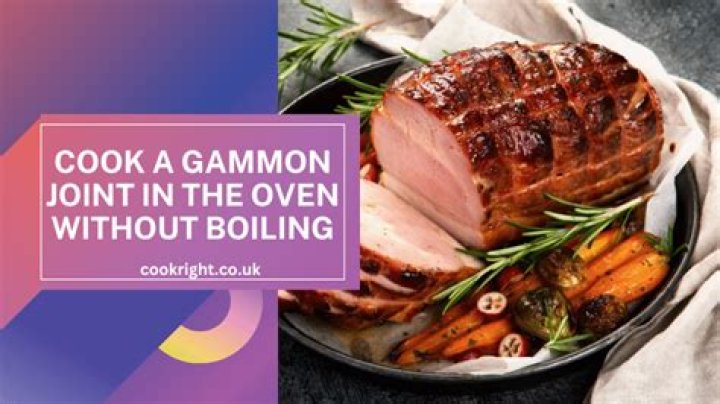 How long do you cook a gammon joint?