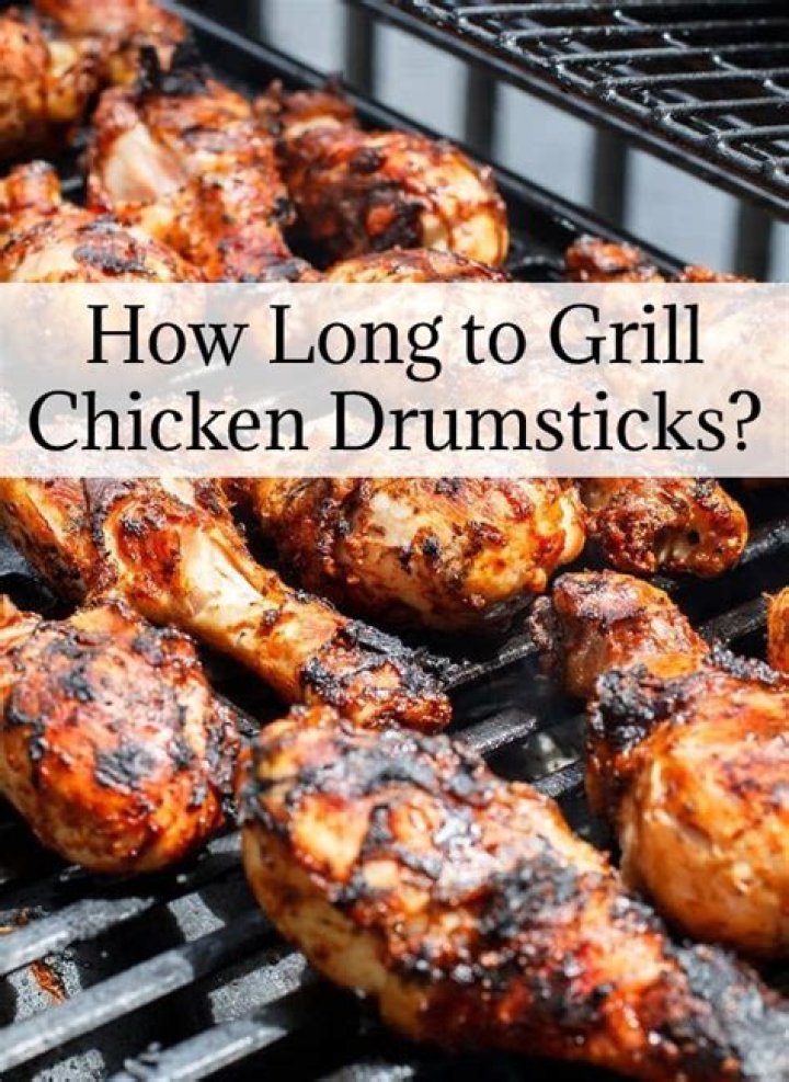 How long do you cook drumsticks on the grill?