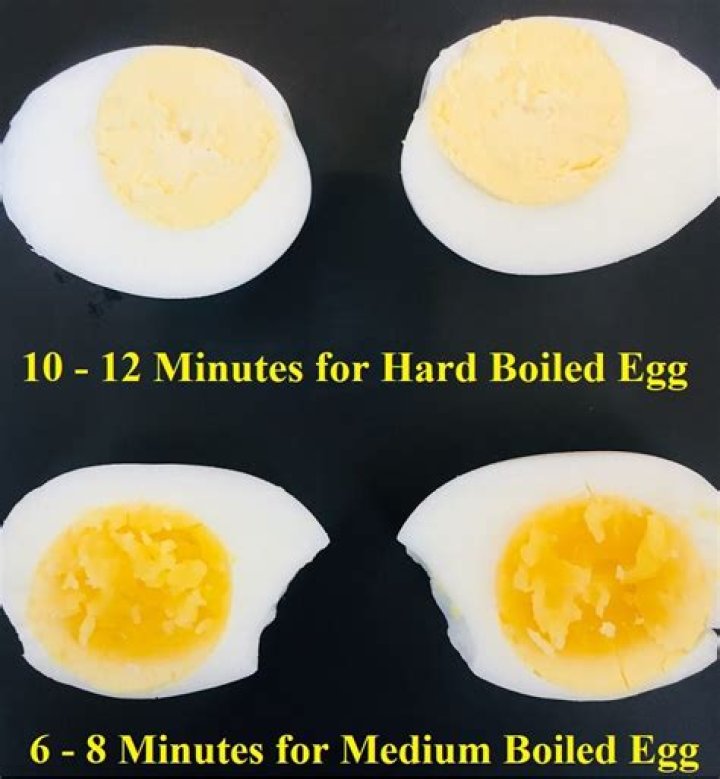 How long does a medium boiled egg take?