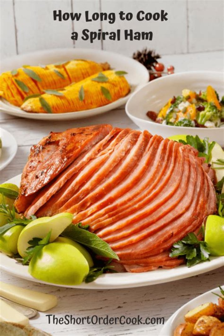 How long does it take for a frozen spiral ham to thaw?