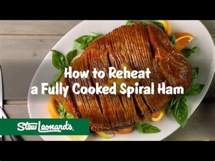 How long does it take to bake a fully cooked ham?