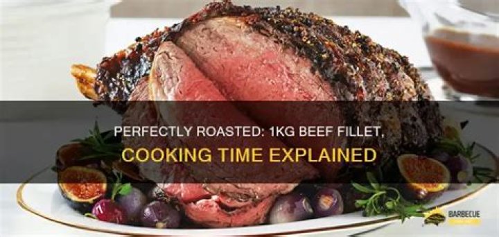 How long does it take to cook 1kg of beef?