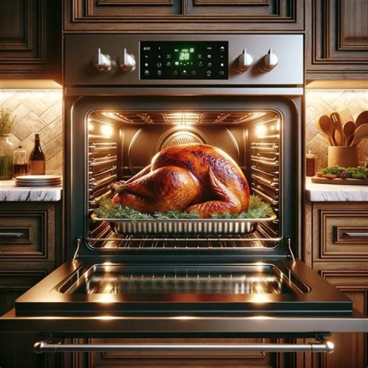 How long does it take to cook a 27 lb turkey in a convection oven?