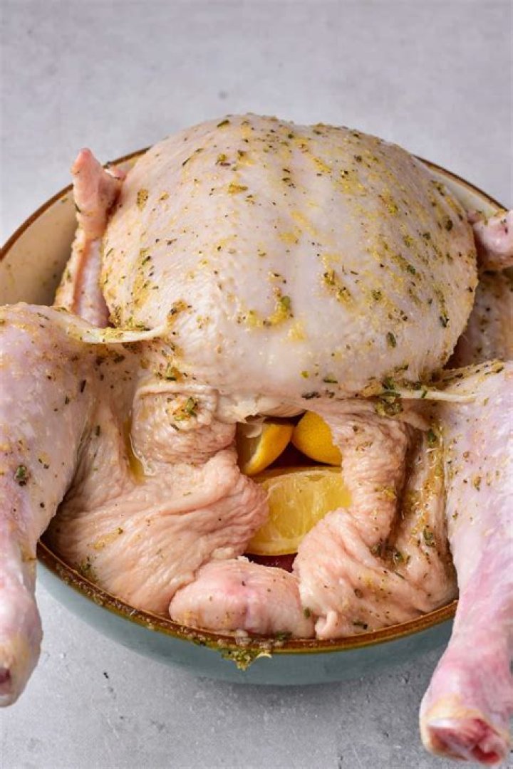 How long does it take to cook a stuffed chicken?