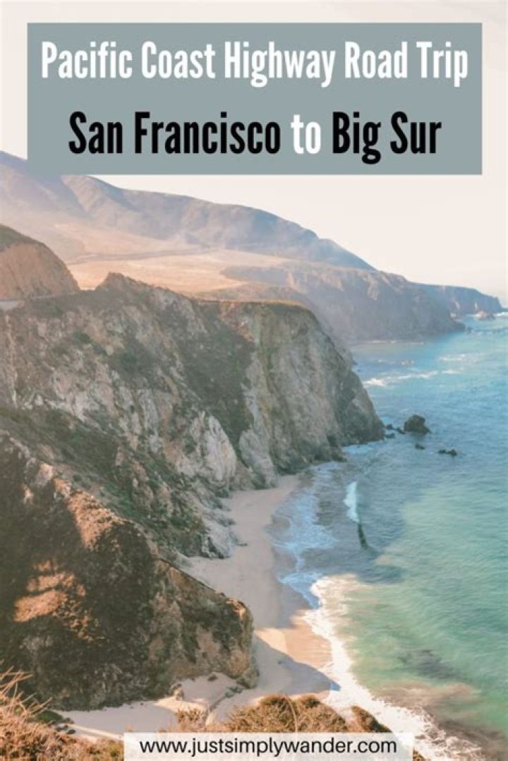 How long does it take to drive from San Francisco to Big Sur