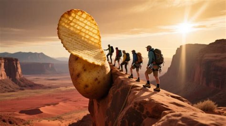 How long is the trail to Potato Chip Rock?