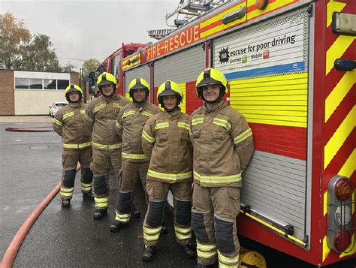 How long is training to be a firefighter UK?