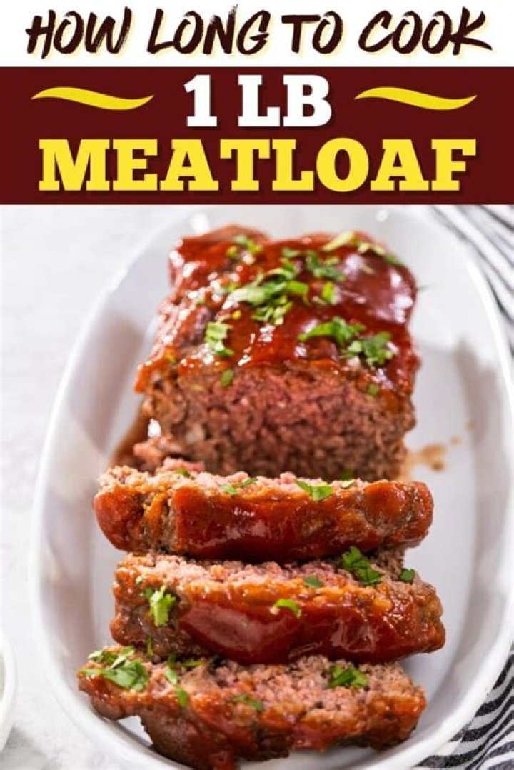 How long should I let my meatloaf cook?