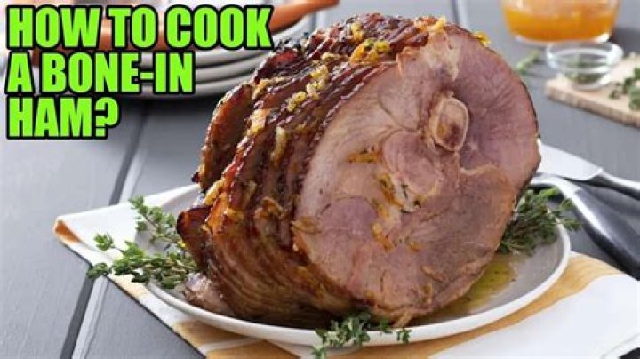How long should you cook a 8 lb ham?