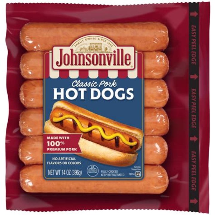 How long should you cook pork hot dogs?