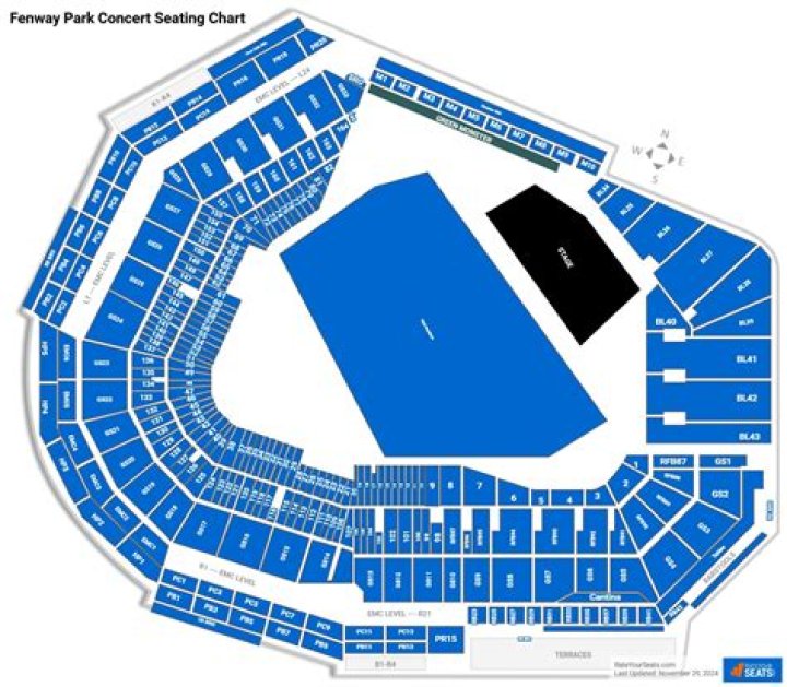 How many home games does Fenway Park have?