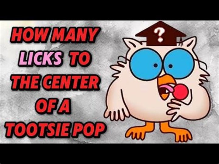 How many licks does it take to get to the center of a LOL?